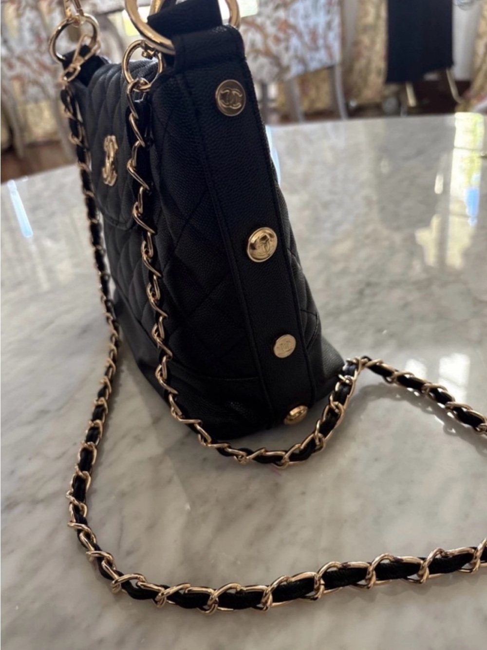Novelty Black & Gold With Two Straps Long And Short / GWP - Picture 8 of 10